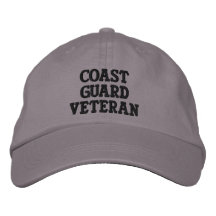 Küstenwache-Veteran Besticktes Baseballcap