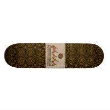 Kwanzaa-Giraffen Bedrucktes Skateboard
