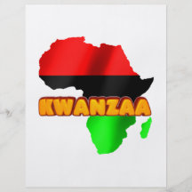 Kwanzaa Individuelle Flyer