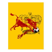 La Furia España Toro Grafikgeschenke und -T-Shirts Postkarten