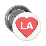 LA Luv Knopf Anstecknadelbutton