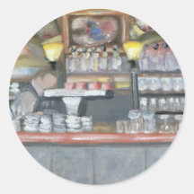 La-Palette Cafe´ Aufkleber