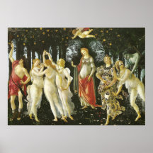 La Primavera durch Sandro Botticelli Posterdrucke