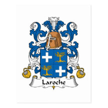 La Roche Familienwappen Postkarten