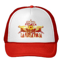 La Roja DoppelToros Rasenstiere futbol Könige Truckercap
