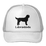 Labradoodle mit coolem Text (im Schwarzen) Kult Kappen