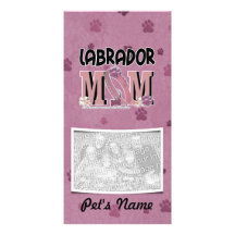 Labrador-MAMMA Individuelle Foto Karten
