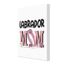 Labrador-MAMMA Leinwanddruck