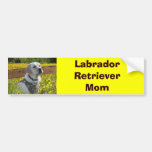Labrador retriever-Mamma-Autoaufkleber