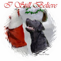 Labrador retriever-Weihnachtsgeschenk-Verzierung Foto Skulptur