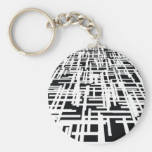 Labyrinth-Straße Schlüsselbänder