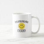 Lächeln wenn Sie Liebe Ihr Chef Kaffee Tassen