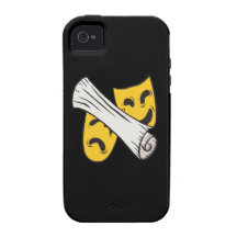 Lachen schreit jetzt später Case-Mate iPhone 4 cover