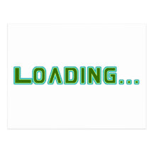 Laden… Postkarte