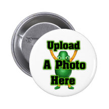 Laden Sie Ihr Foto zu den Schablonenprodukten Anstecknadelbuttons