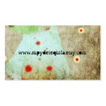 Lady Beautiful Eye Hair Grunge Business Card visitenkarten