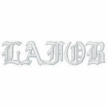 LAFOB BESTICKTES HOODIE