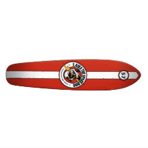 Laika die Raum-Hundealte Schule #57: 70er Skateboa Personalisiertes Skatedeck