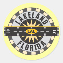 Lakeland, Flughafen FLs LAL Aufkleber