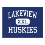 Lakeview - Huskies - hoch - Heiliges Clair Ufer Postkarten