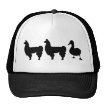 Lama-Lama-Ente Baseballmütze