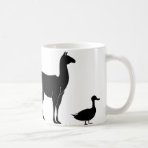 Lama, Lama, Ente Kaffee Haferl