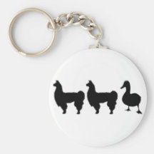 Lama-Lama-Ente Schlüsselband