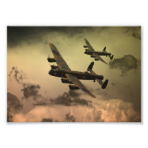 Lancaster Fire In The Sky Photograph