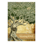 Land-Eichen-Baum-Vintage Hochzeit UAWG Karten Einladungskarte