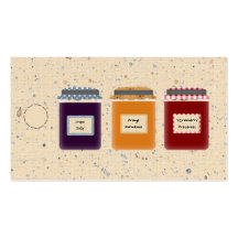 Land-Gelee-Glas-Fall-Umbau-/Gift-Umbau Visitenkarte