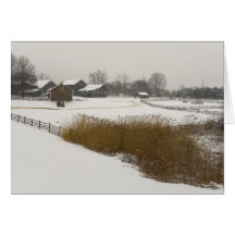 Land-Weihnachten Karten
