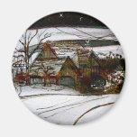 Land-Zuhause Magnete