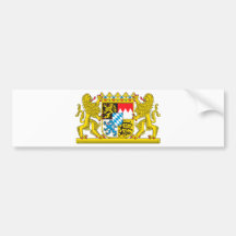Landeswappen Bayer Auto Aufkleber