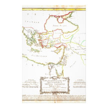 Landet Bonne Karte 1771 des neuen Testaments heili Druckpapiere