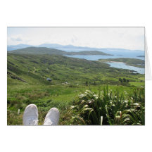 Landkreis Kerry, Irland Karte