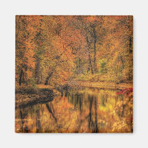Landschaft - Herbst in New-Jersey Kühlschrankmagnete