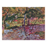 Landschaft in Martinique durch Gauguin Paul Individuelle Einladungskarte