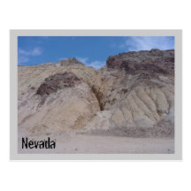 Landschaftliche Postkarte Nevadas