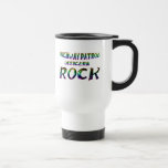 LANDSTRASSEN-STREIFENPOLIZIST-FELSEN-FARBE KAFFEE HAFERL