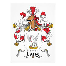 Lang Family Crest Announcement
