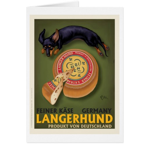 Langerhund Grußkarten
