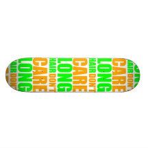 Langes Haar, interessieren sich nicht Personalisierte Skatedecks