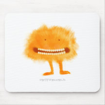 Langes mit Beinen versehenes Lebewesen Mousepads