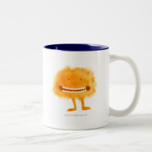 Langes mit Beinen versehenes Lebewesen Tasse