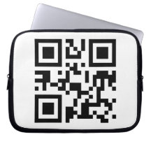 Laptop-Hülse mit QR Code Computer Sleeve Schutzhüllen