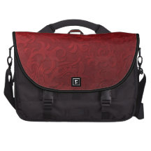 Laptop-Tasche im roten Damast-Entwurf Notebook Taschen