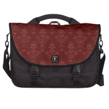 Laptop-Tasche im roten Damast-Entwurf Laptop Taschen