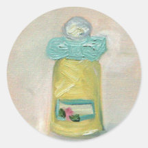 "L'art du Parfum " Runder Sticker