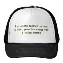 Las chicas Buenas se van al cielo, pero las mal… Retromütze