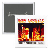 Las Vegas Anstecknadelbutton